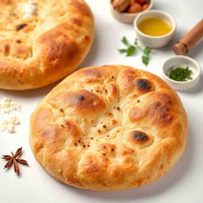Afghan Naan Easy Homemade Bread Recipe